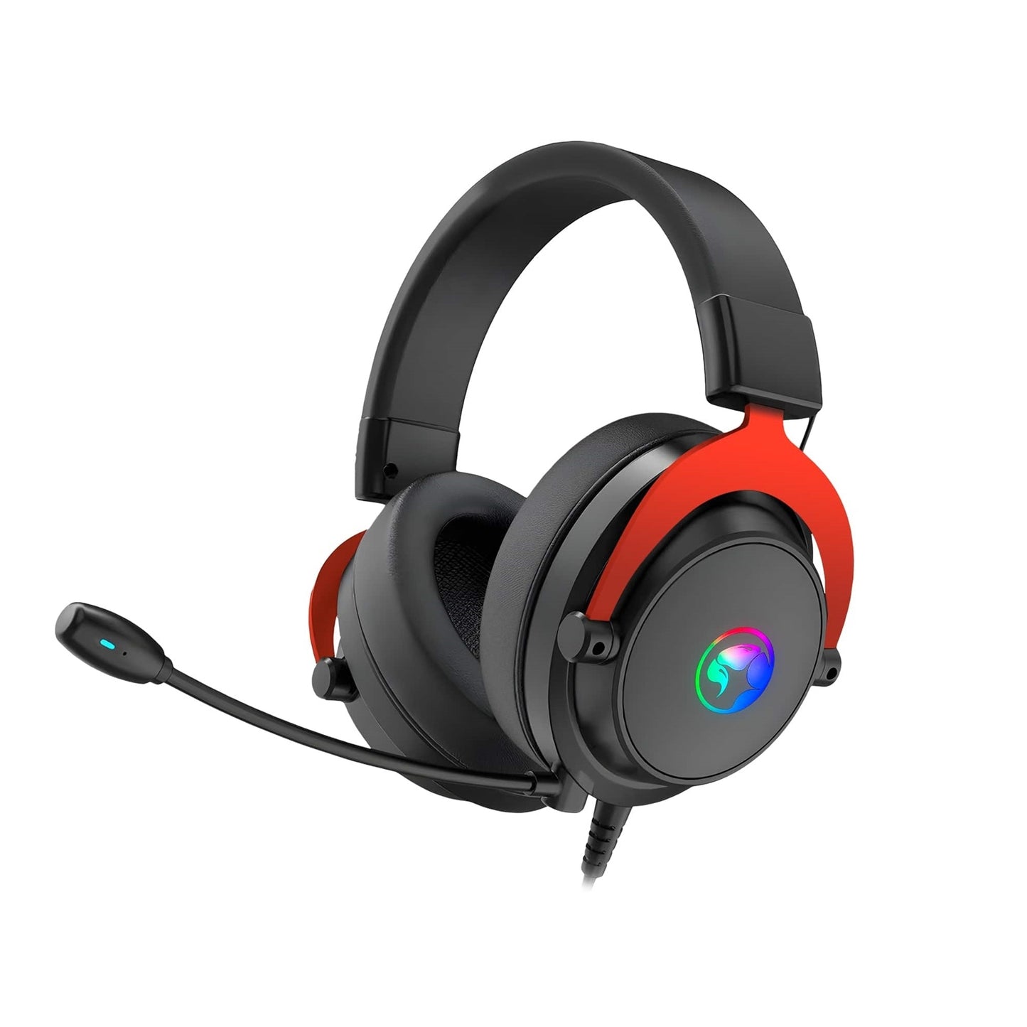 MARVO Scorpion HG9067 7.1 Virtual Surround Sound RGB Gaming Headset, Flexible