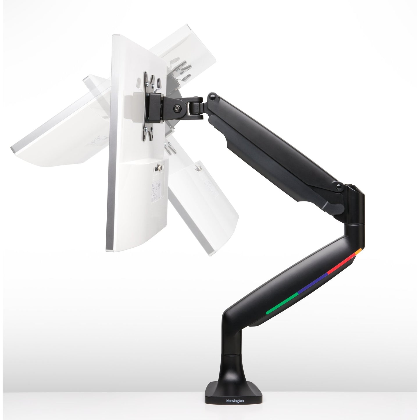 Kensington SmartFit One-Touch Height-Adjustable Single Monitor Arm Mount