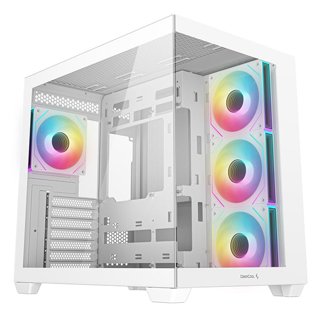 DeepCool CG530 4F WH Midi Tower White PC Case