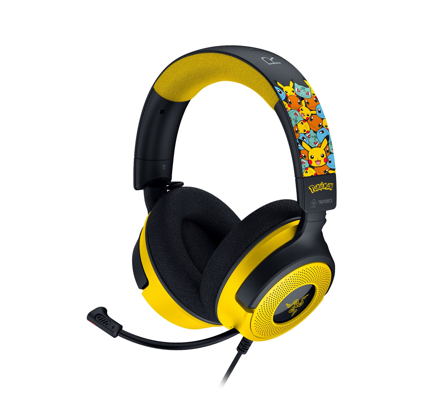 Razer Kraken V4 X Pokemon Headset Wired Head-band Gaming USB Type-C / USB Type-A