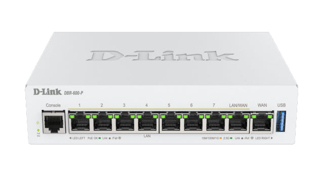 D-Link DBR-600-P/B Business PoE Router Networking