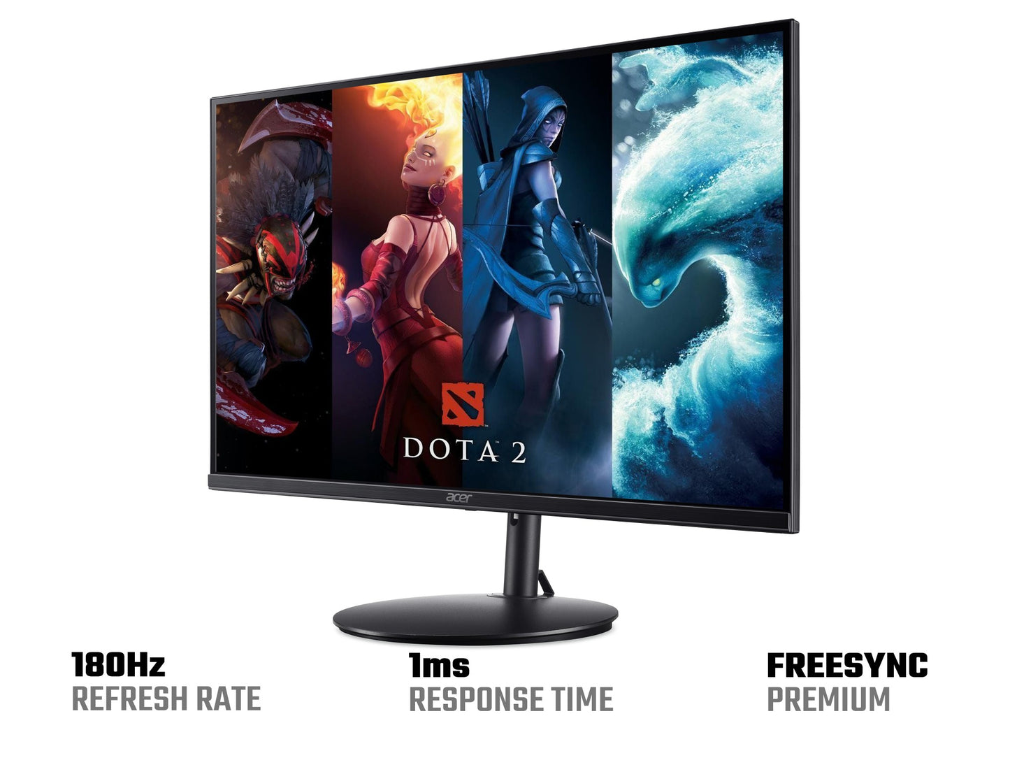 Acer XF0 Nitro XF240YM3biiph 23.8-inch 23.8" Full HD IPS 180Hz Monitor