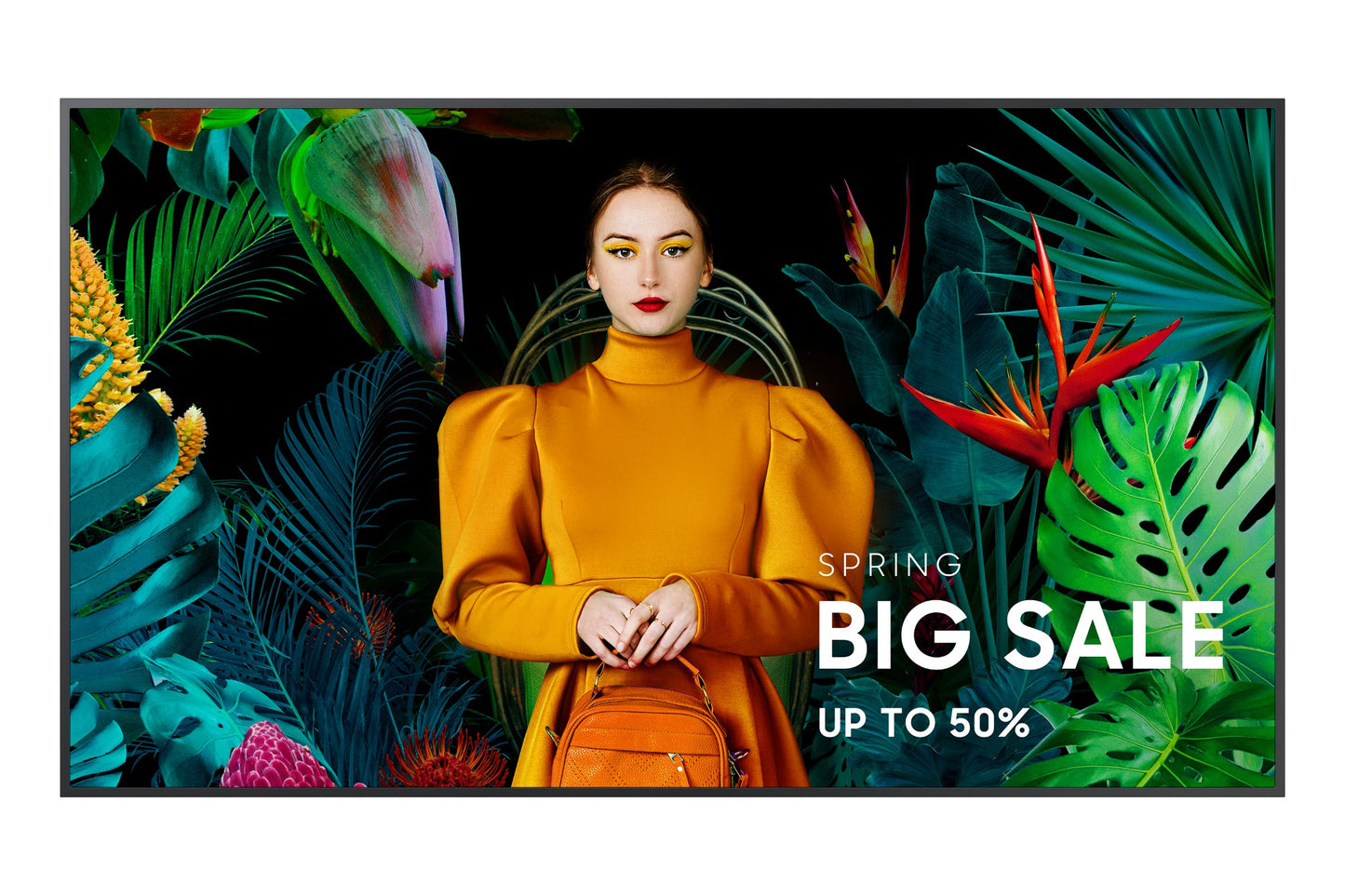 Samsung QH75C Digital signage flat panel 4K UHD VA Monitor