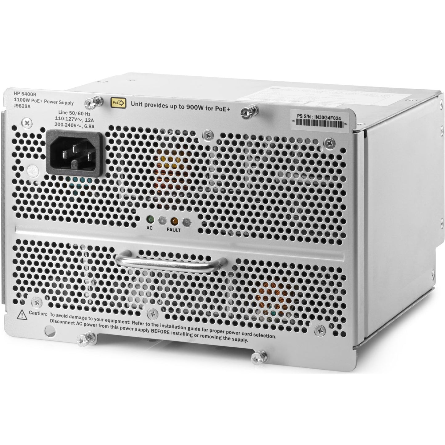 HPE J9829A network switch component Power supply PoE