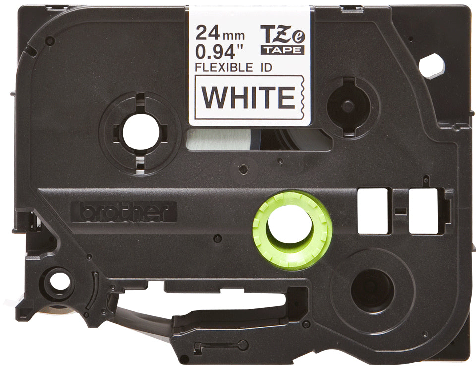 Brother TZE-FX251 DirectLabel black on white Laminat 24mm x 8m for Brother P-Touch Labels