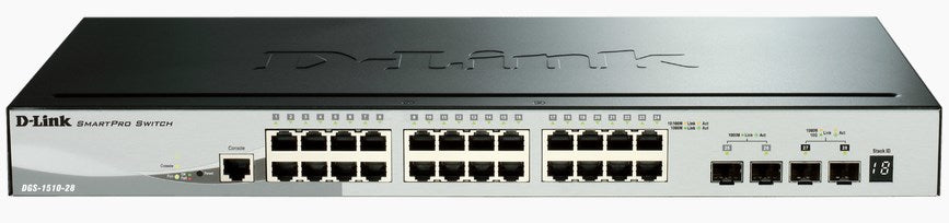 D-Link 28-Port Gigabit Stackable Smart Switch