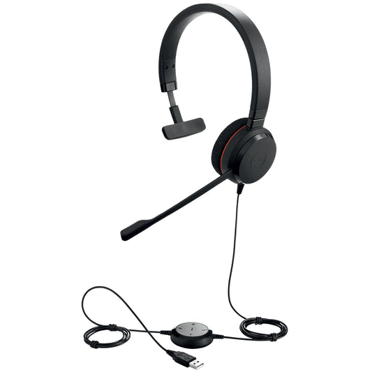 Jabra EVOLVE 20 MS Mono Headset