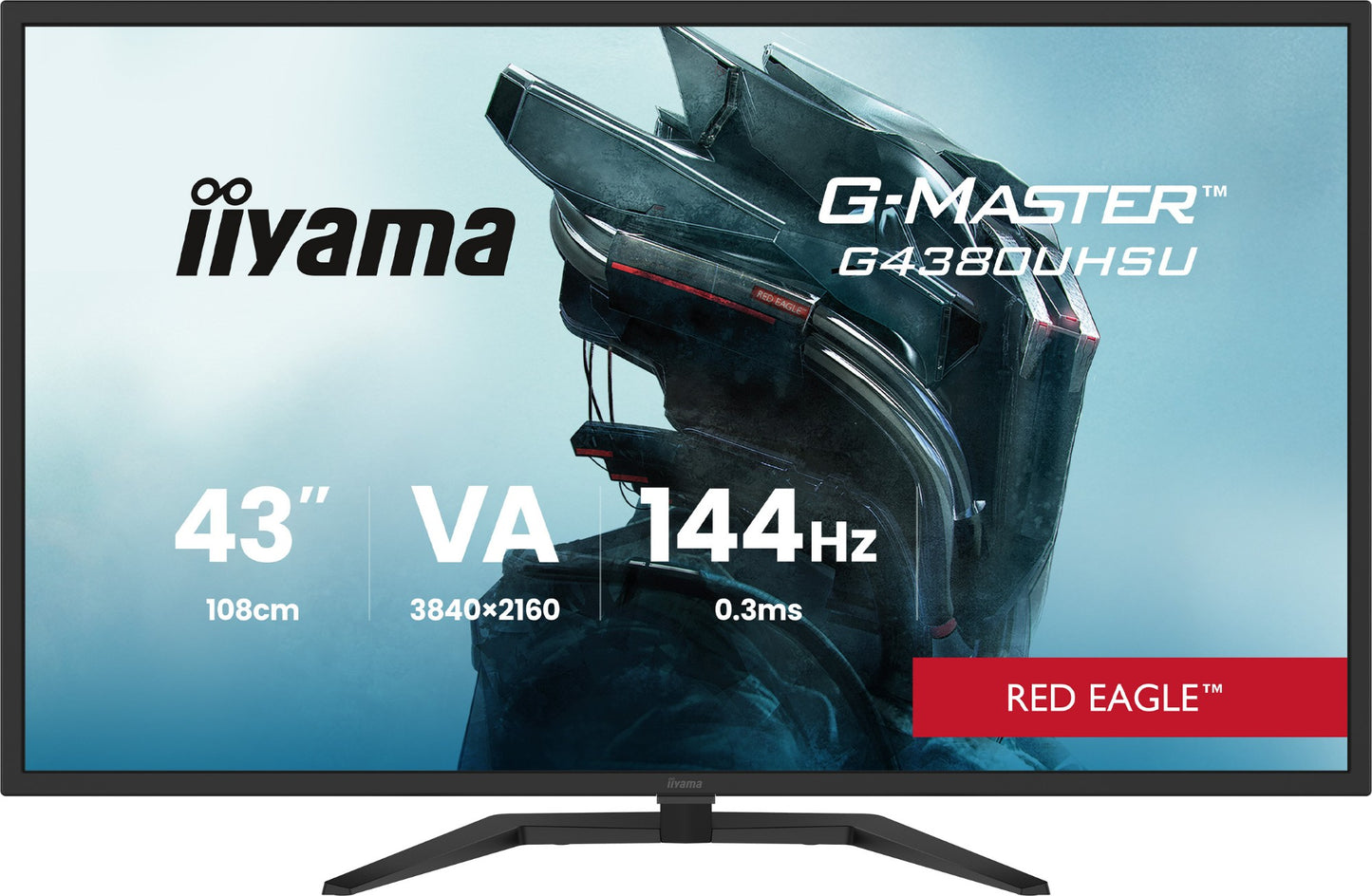 iiyama G-MASTER G4380UHSU-B2 42.5" 4K UHD VA 144Hz Monitor
