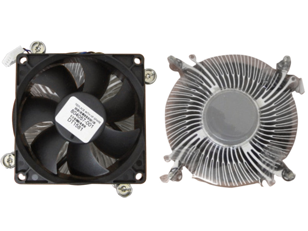 HP 804057-001 computer cooling system Processor Air cooler Black, Silver 1 pc(s)