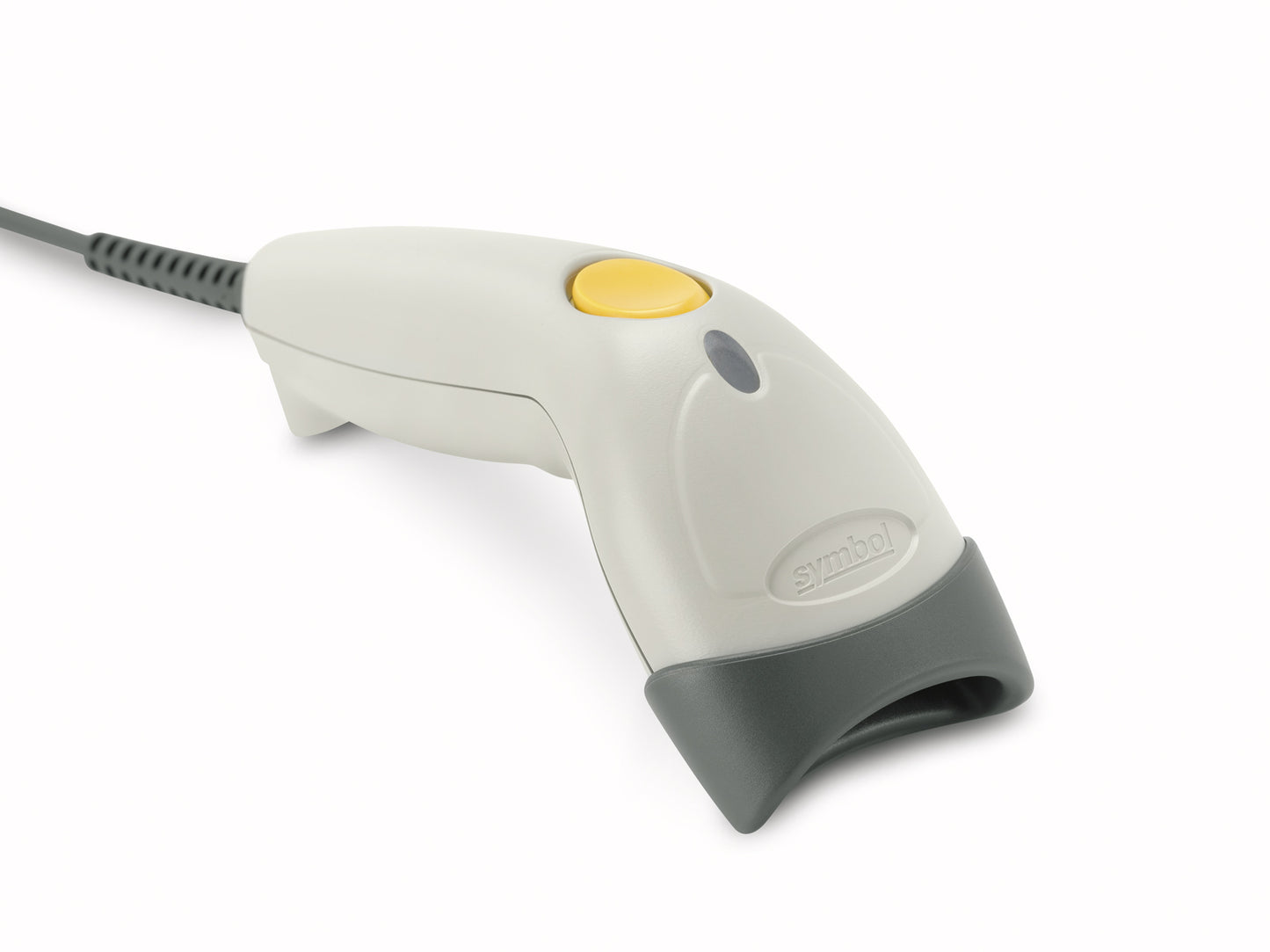 Zebra Motorola LS1203 Laser White Barcode Scanner