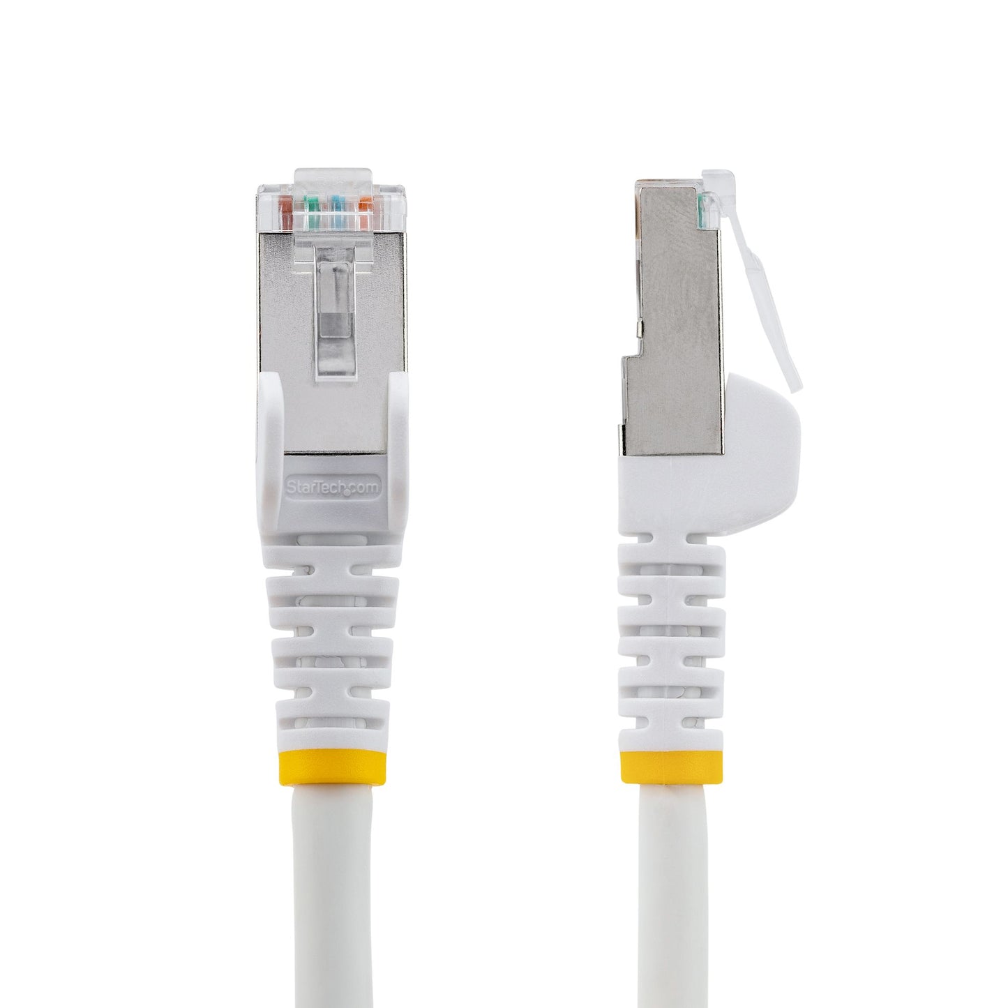 StarTech.com 5m CAT6a Ethernet Cable - White - Low Smoke Zero Halogen (LSZH) - 10GbE