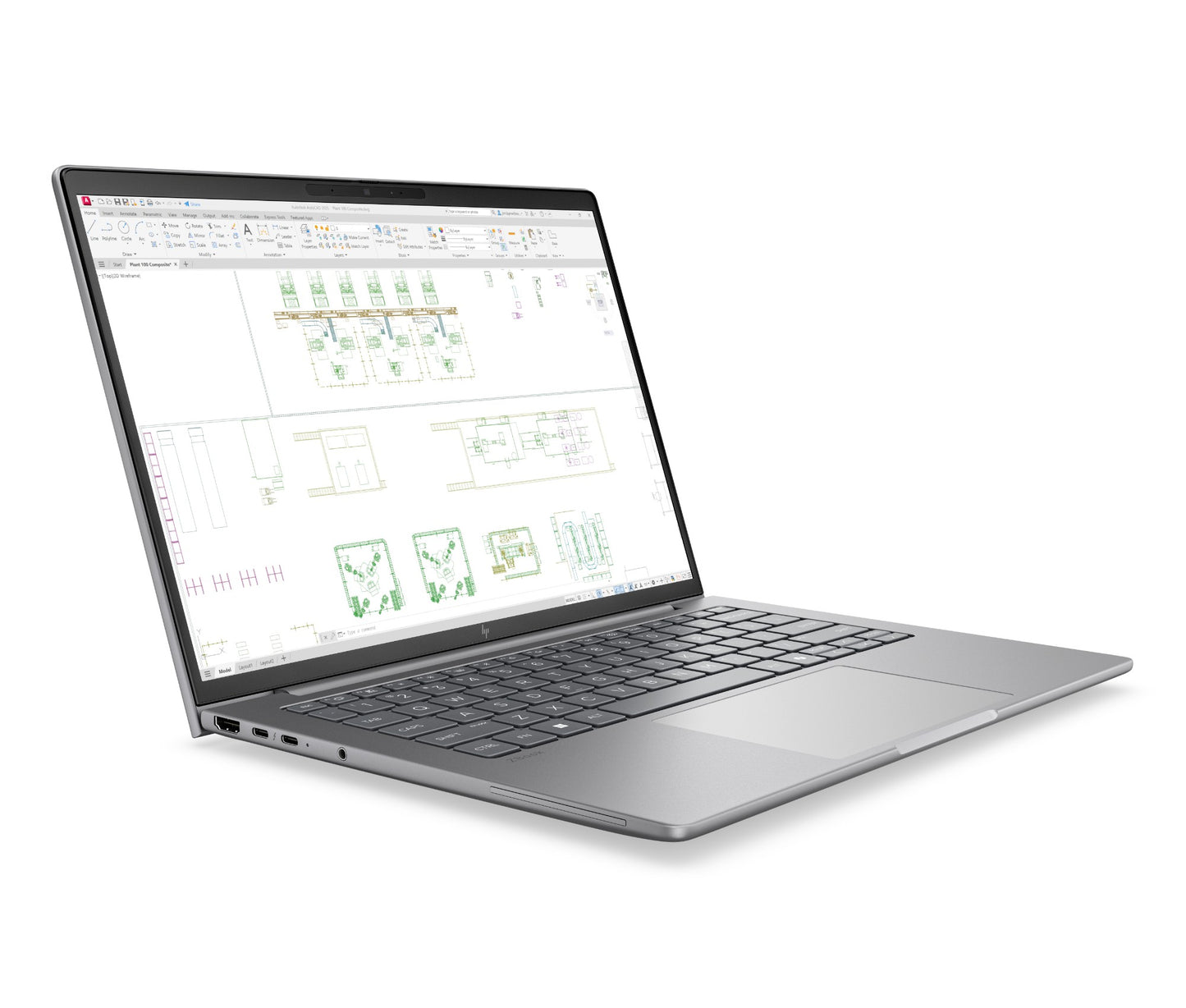 HP ZBook 8 G2i 14 inch Mobile Workstation PC - Data Science Copilot+ PC 14" Core Ultra 7 16GB 512GB SSD Laptop