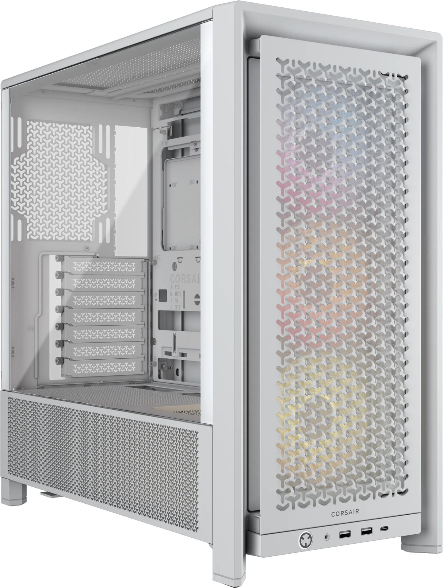 Corsair FRAME 4000D RS ARGB Midi Tower White PC Case