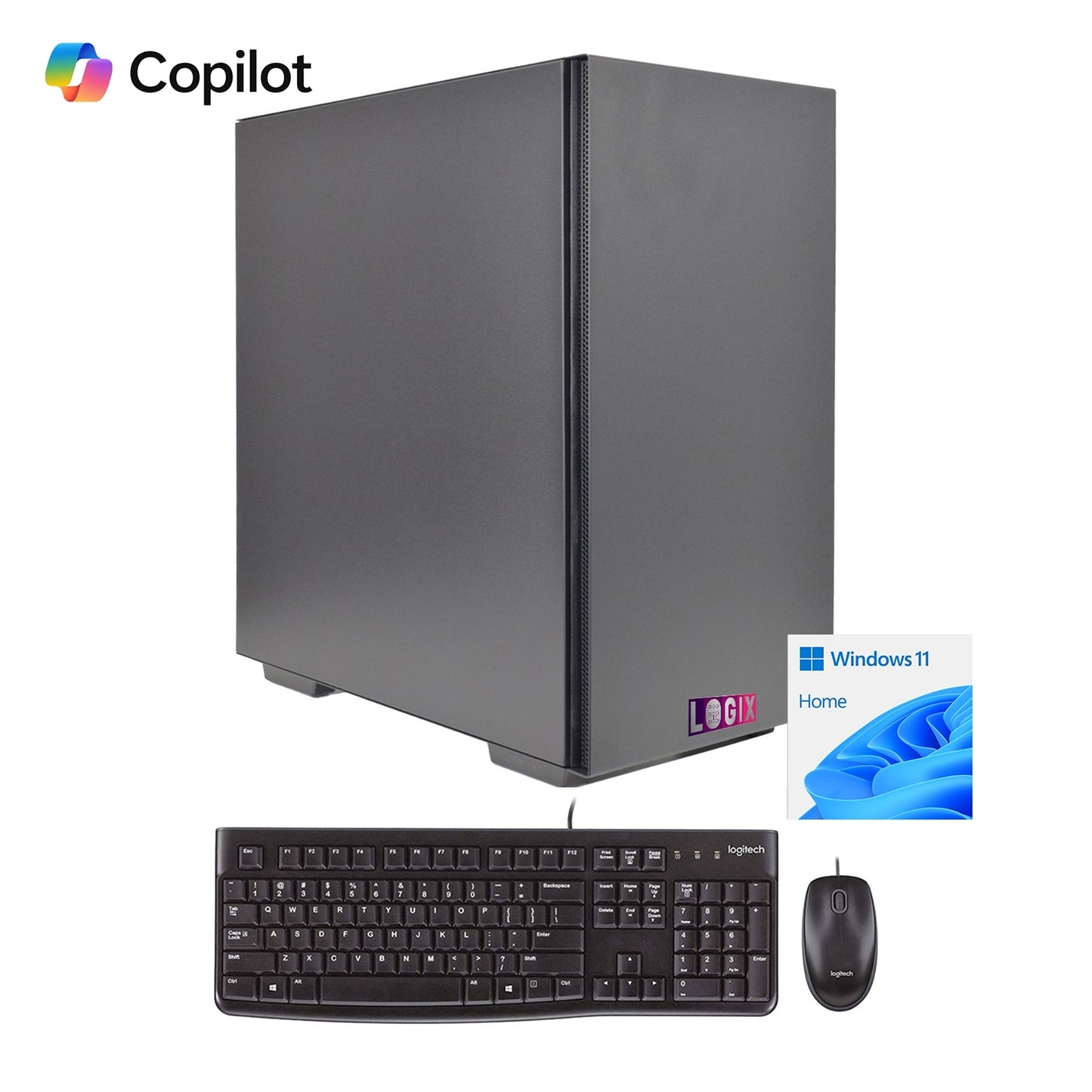 LOGIX Intel Core i3 16GB 500GB SSD Mini PC