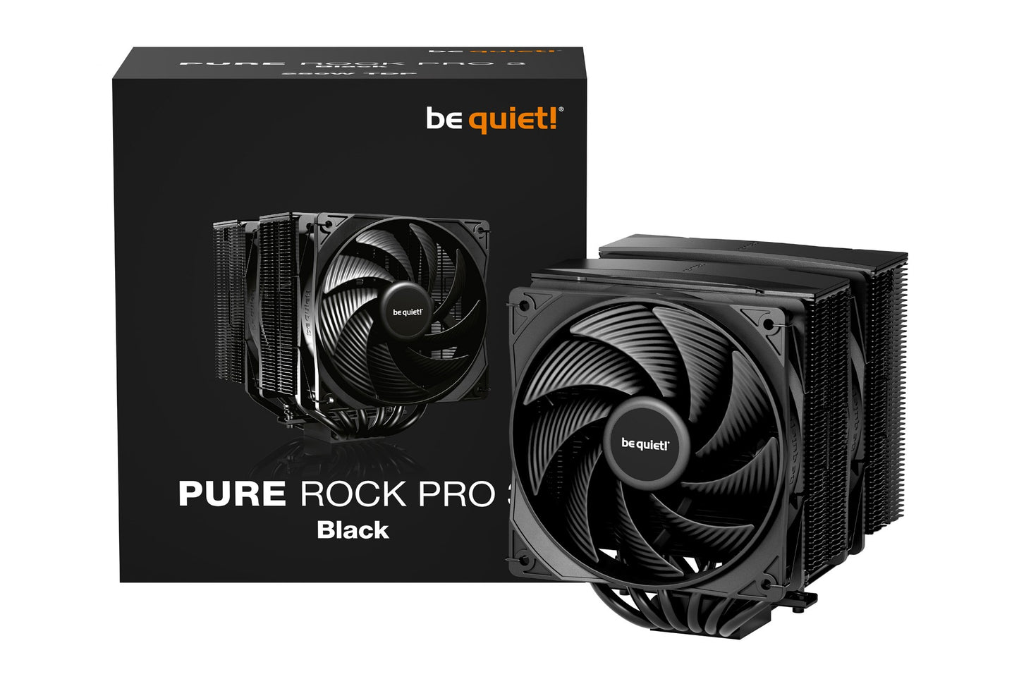 be quiet! Pure Rock Pro 3 Black Processor Air cooler 12 cm 1 pc(s) Cooling