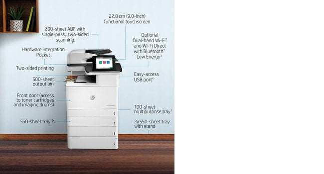 HP Color LaserJet Enterprise MFP M776dn Printer