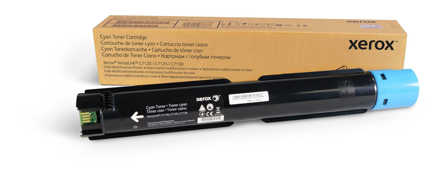 Xerox 006R01825 Cyan Toner Cartridge (18.5K pages, Xerox VersaLink C 7100)