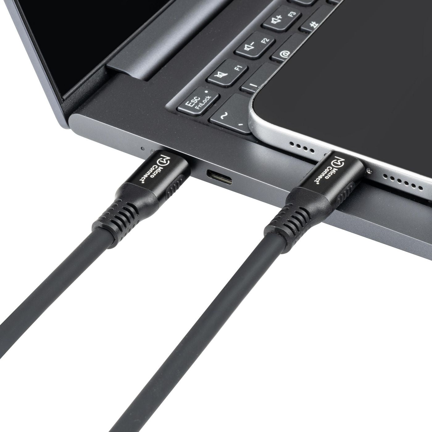 Microconnect MC-LS-USB4CC0.5 USB cable USB4 Gen 3x2 0.5 m USB C 240 W Black
