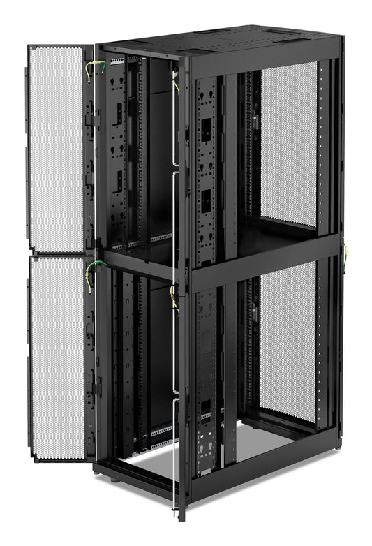 APC NetShelter SX, Server Rack Enclosure, Colocation, 2 x 20U, 600W x 1070D mm, with