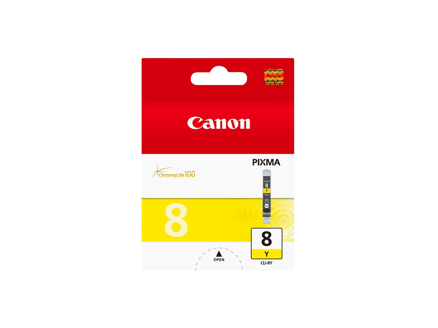 Canon 0623B001/CLI-8Y Yellow Ink Cartridge (530 pages)