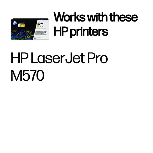 HP CE402A/507A Yellow Toner Cartridge (6K pages, HP LaserJet EP 500)