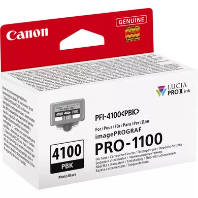 Canon 6777C001/PFI-4100PBK Black Ink Cartridge (Canon IPF PRO-1100)