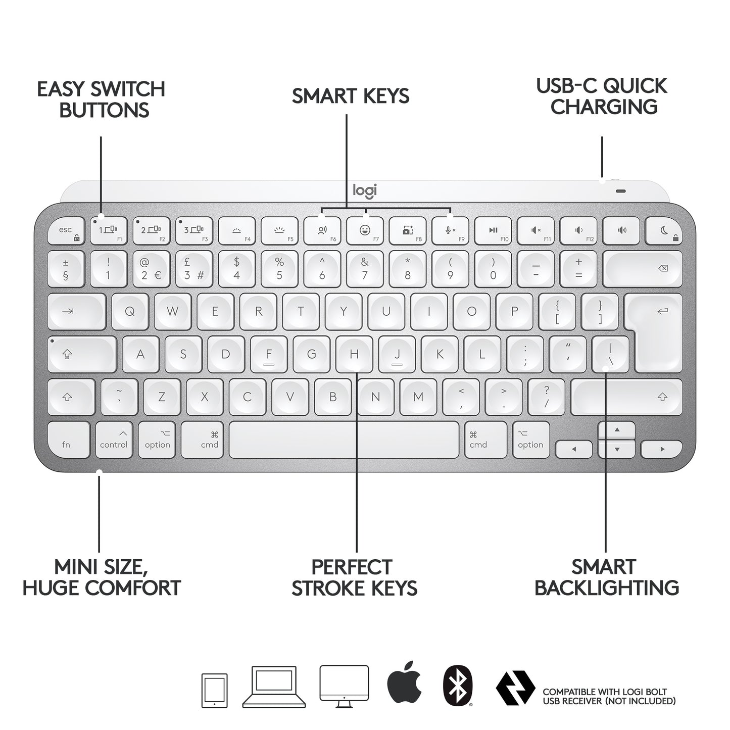 Logitech Master MX Keys Wireless Keyboard (0010526)