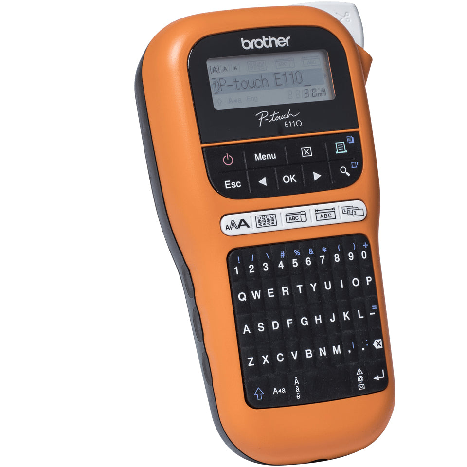 Brother PTE110VPYP1 label printer 180 x 180 DPI 20 mm/sec TZe QWERTY