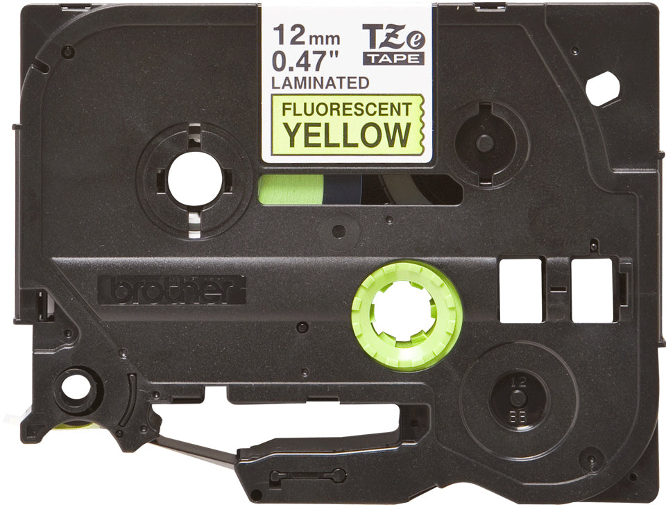 Brother TZE-C31 DirectLabel black on yellow Laminat 12mm x 5m for Brother P-Touch TZ Labels