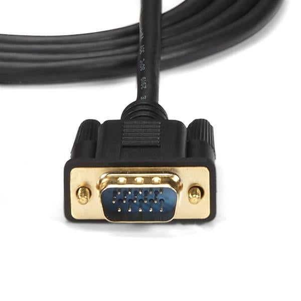 StarTech.com 3ft (91cm) HDMI to VGA Active Converter Cable - HDMI to VGA Adapter