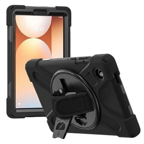 Techair TAXSGA043H Samsung Tab A11 military grade drop protection rugged case with Laptop Bag