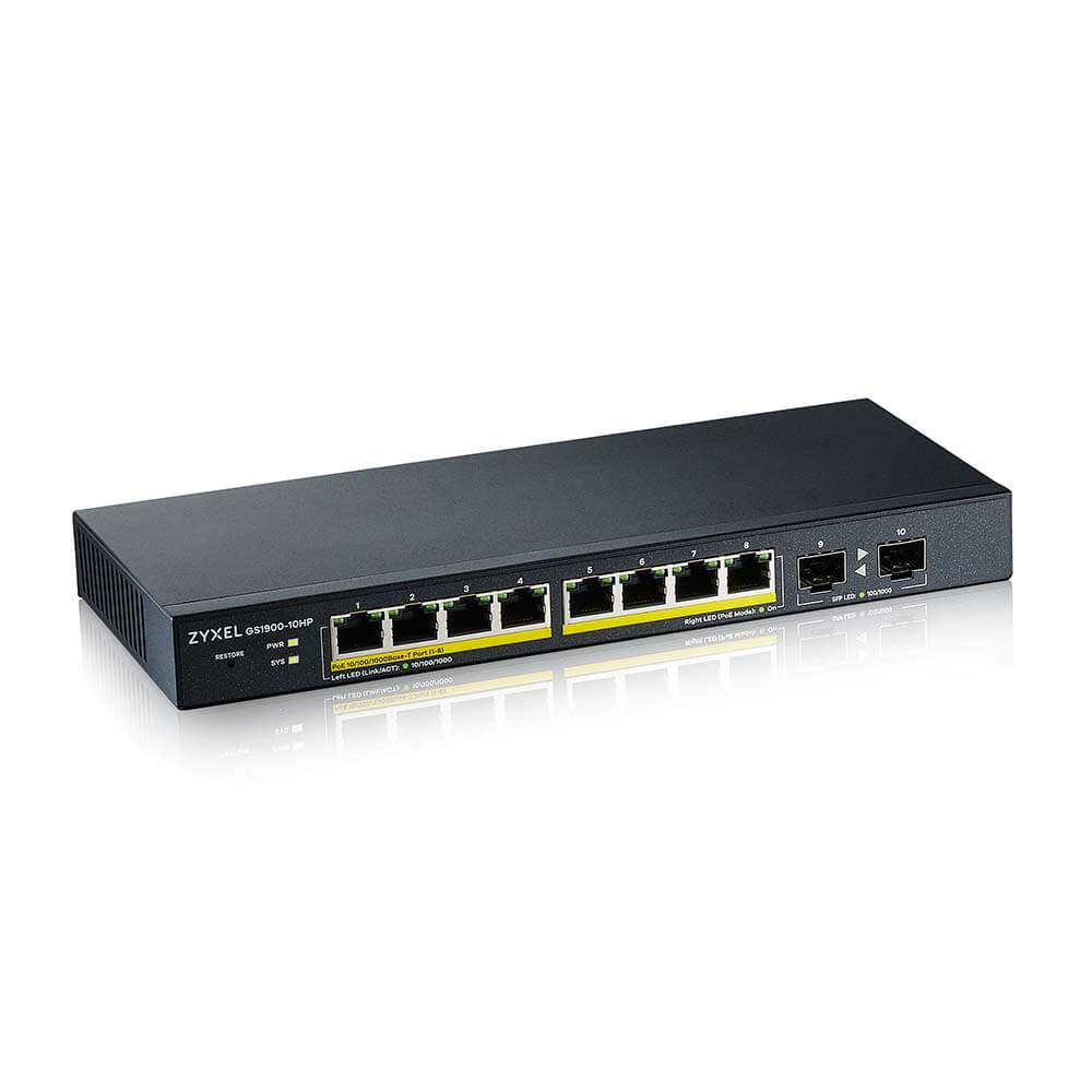 Zyxel GS1900-10HP Networking
