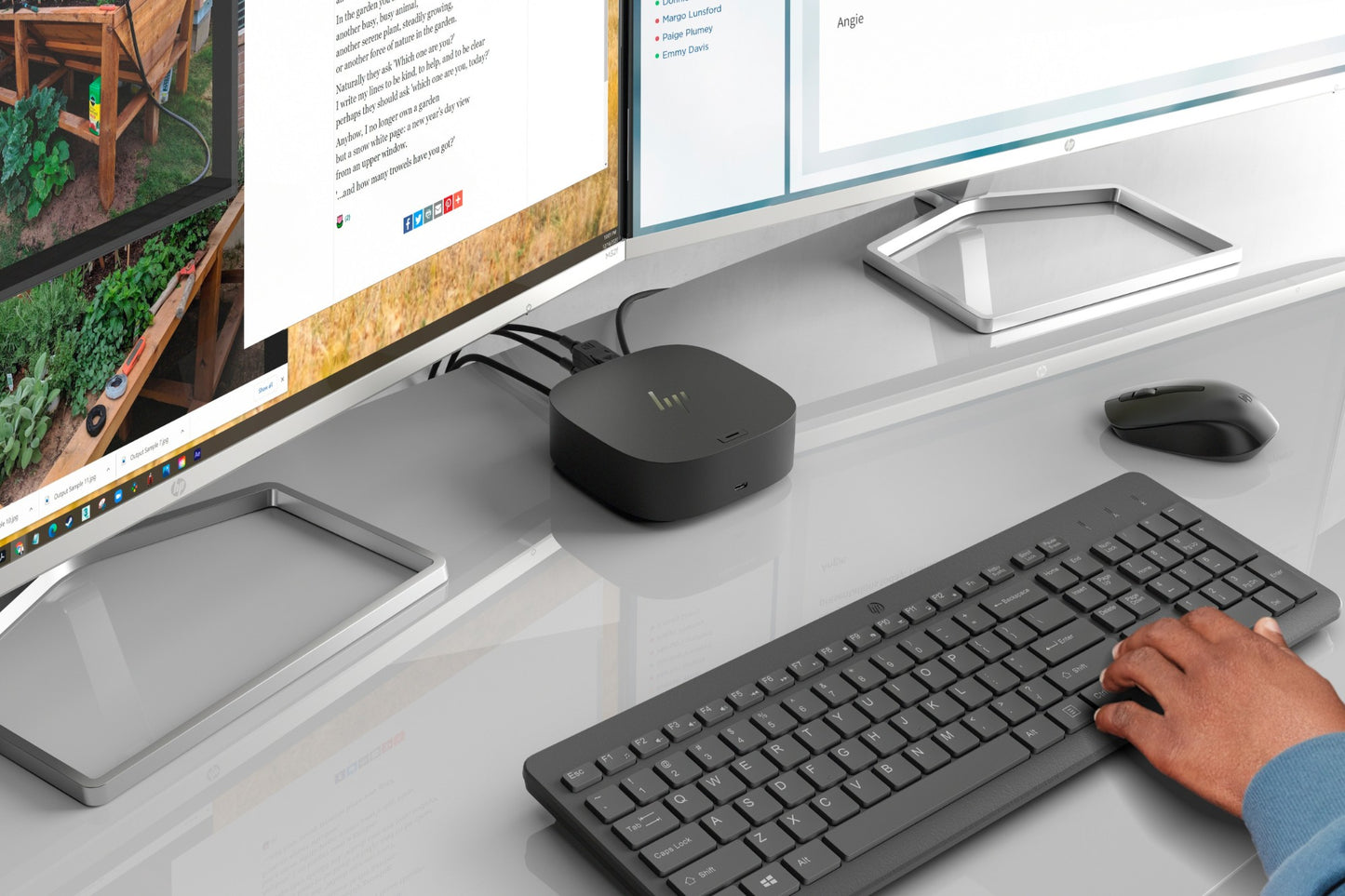 HP 330 Combination Wireless Keyboard & Mouse Combo
