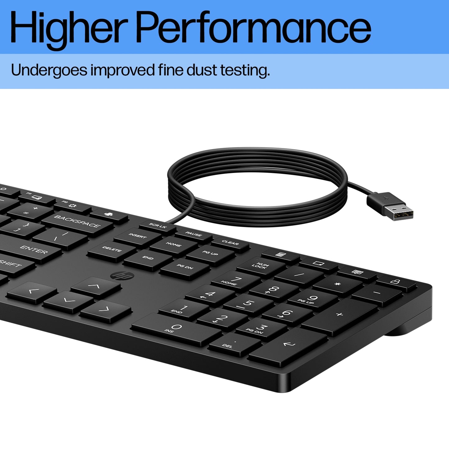 HP 320K Wired Keyboard (37UTUUW)