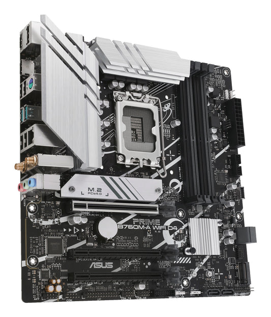 ASUS PRIME B760M-A WIFI D4 Intel B760 LGA 1700 micro ATX Motherboard