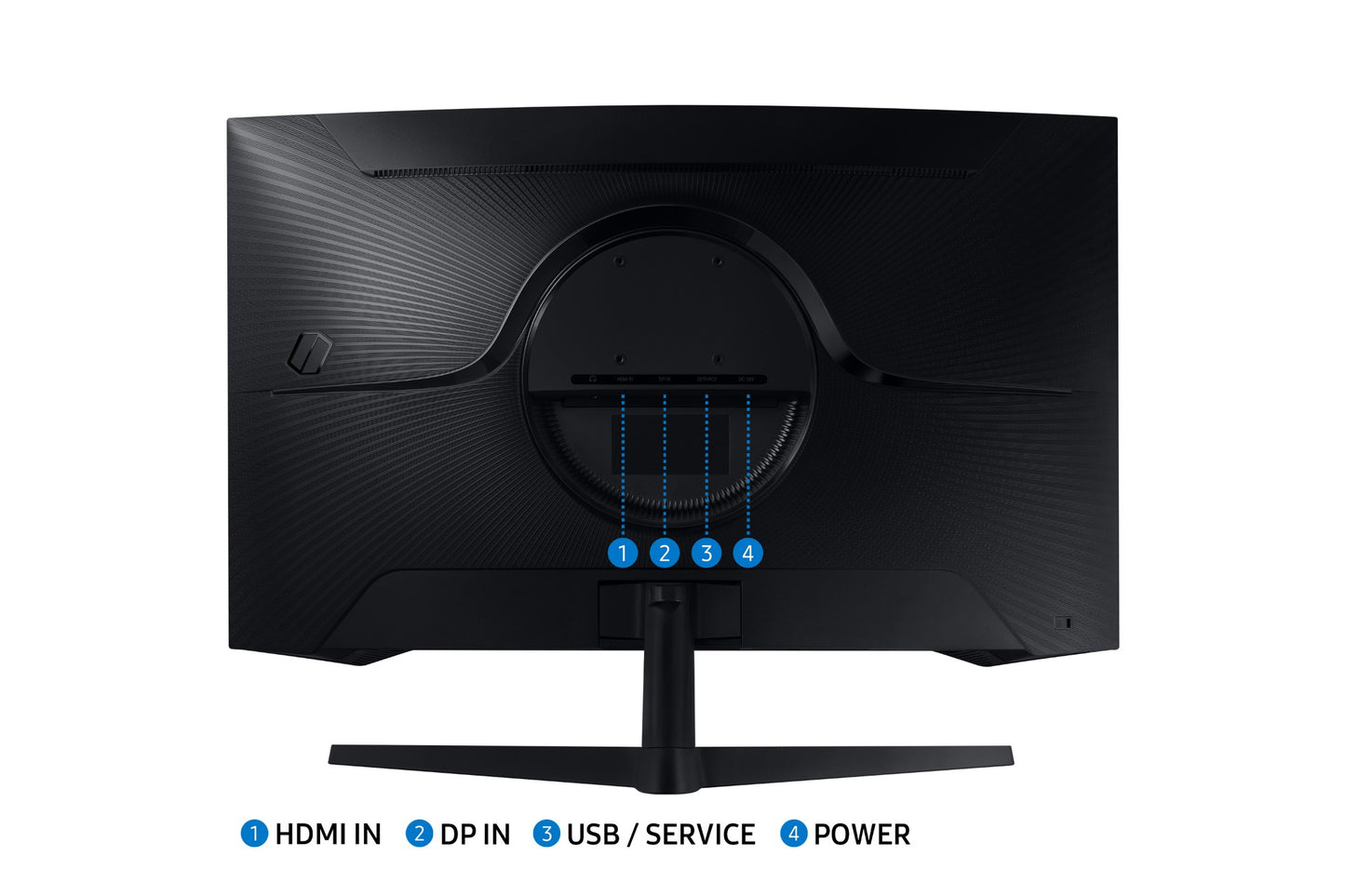 Samsung S32CG554EU 32" QHD VA 165Hz Curved Monitor