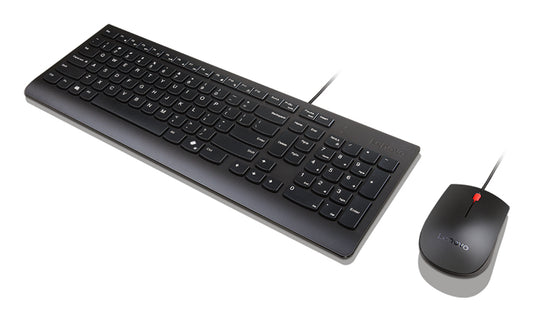 Lenovo KB MICE_BO Essencial Wired Keyboard & Mouse Combo UK