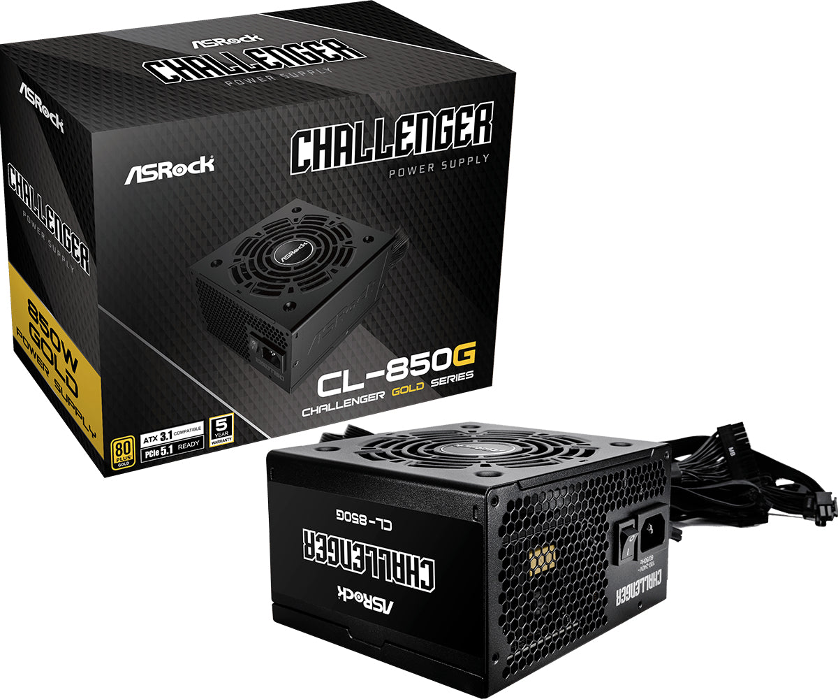 Asrock Challenger CL-850G power supply unit 850 W 20+4 pin ATX ATX Black