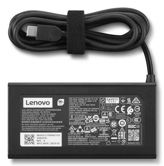 Lenovo 4X21M37473 power adapter/inverter Indoor 100 W Black Charger