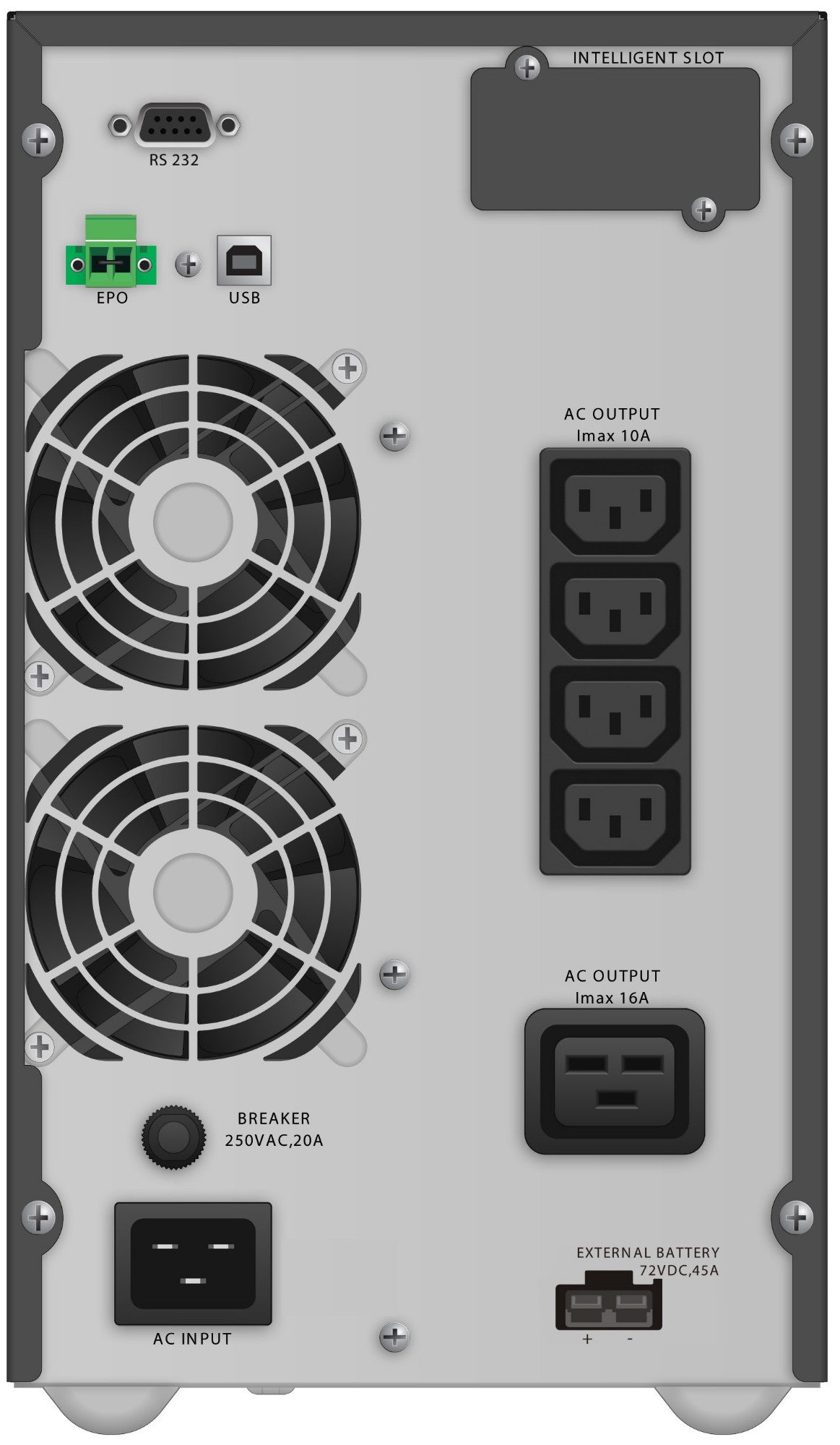 PowerWalker 3kVA 2700W Online UPS (0122100)