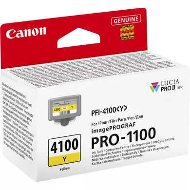 Canon 6780C001/PFI-4100Y Yellow Ink Cartridge (Canon IPF PRO-1100)