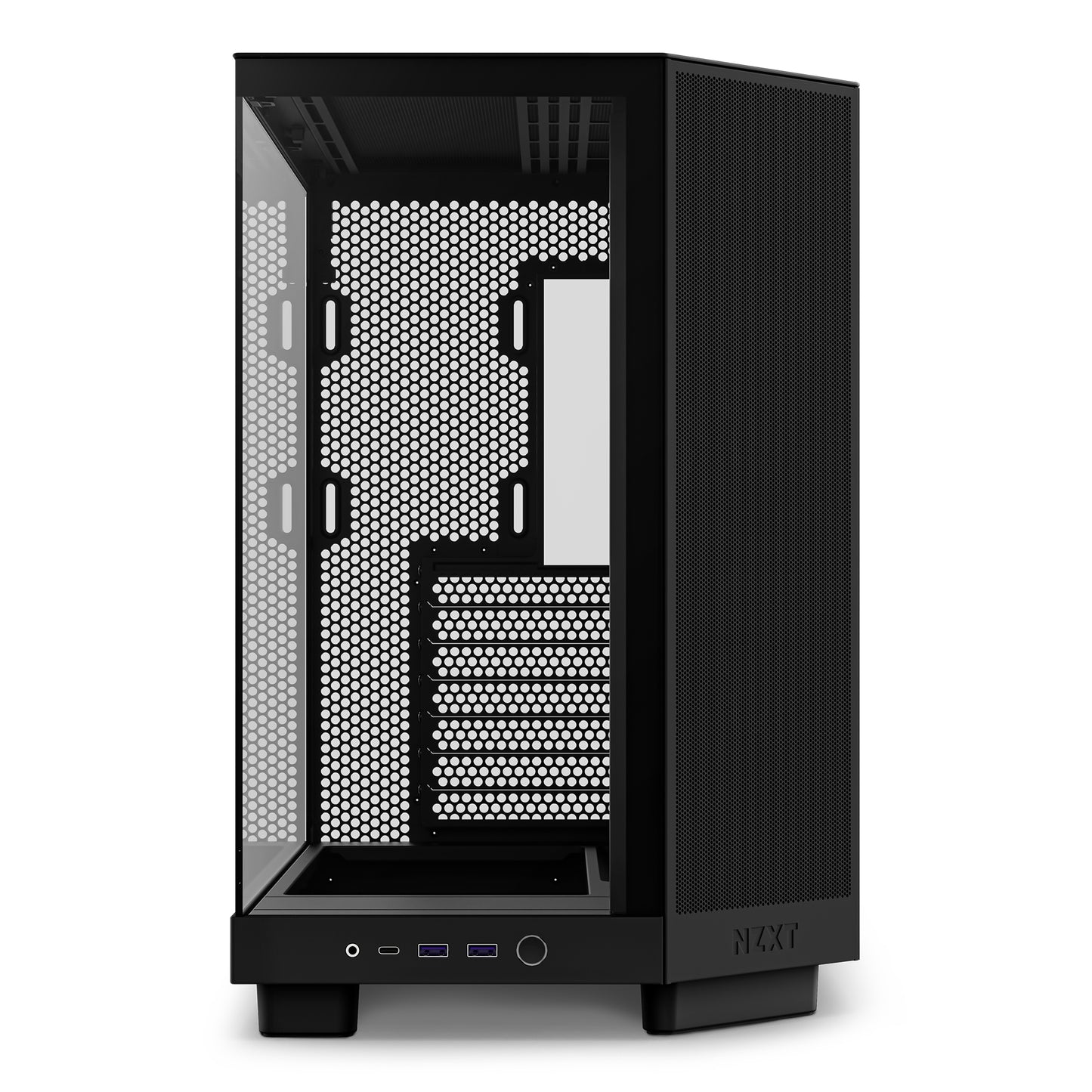 NZXT H6 Flow Midi Tower Black PC Case