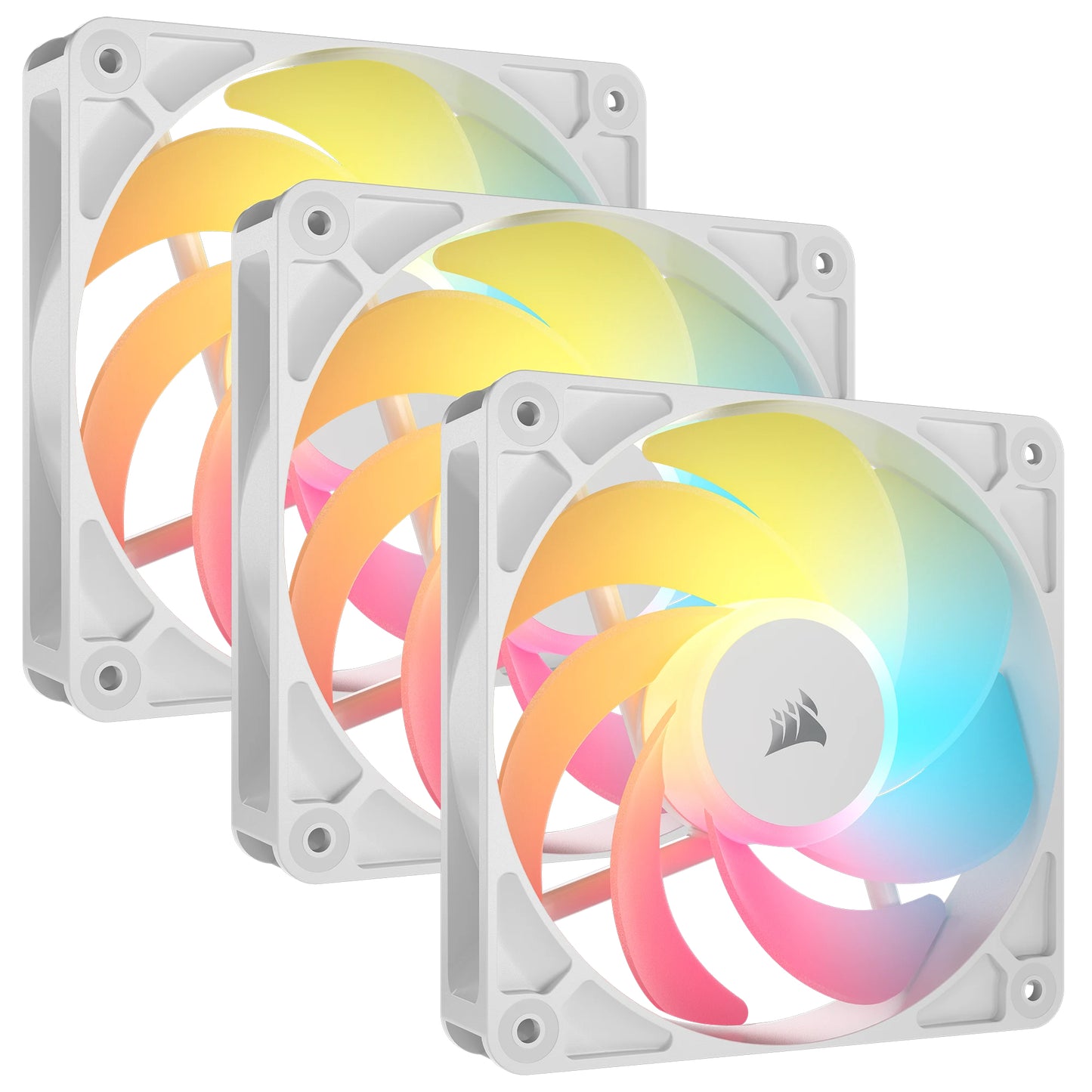 Corsair RS120-R ARGB Computer case Fan 12 cm White 3 pc(s) Cooling