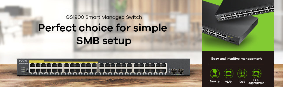 Zyxel GS1900-48HP Switch PoE