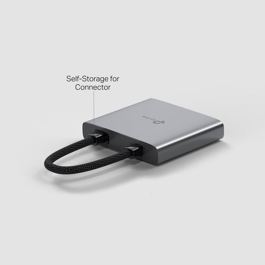 TP-LINK UH3020C interface hub USB Type-C 5000 Mbit/s Grey
