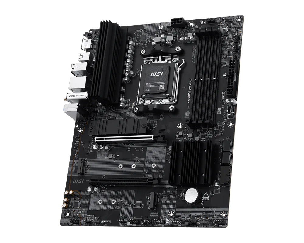 MSI Pro B840-S EVO WIFI6E AMD B840 Socket AM5 ATX Motherboard