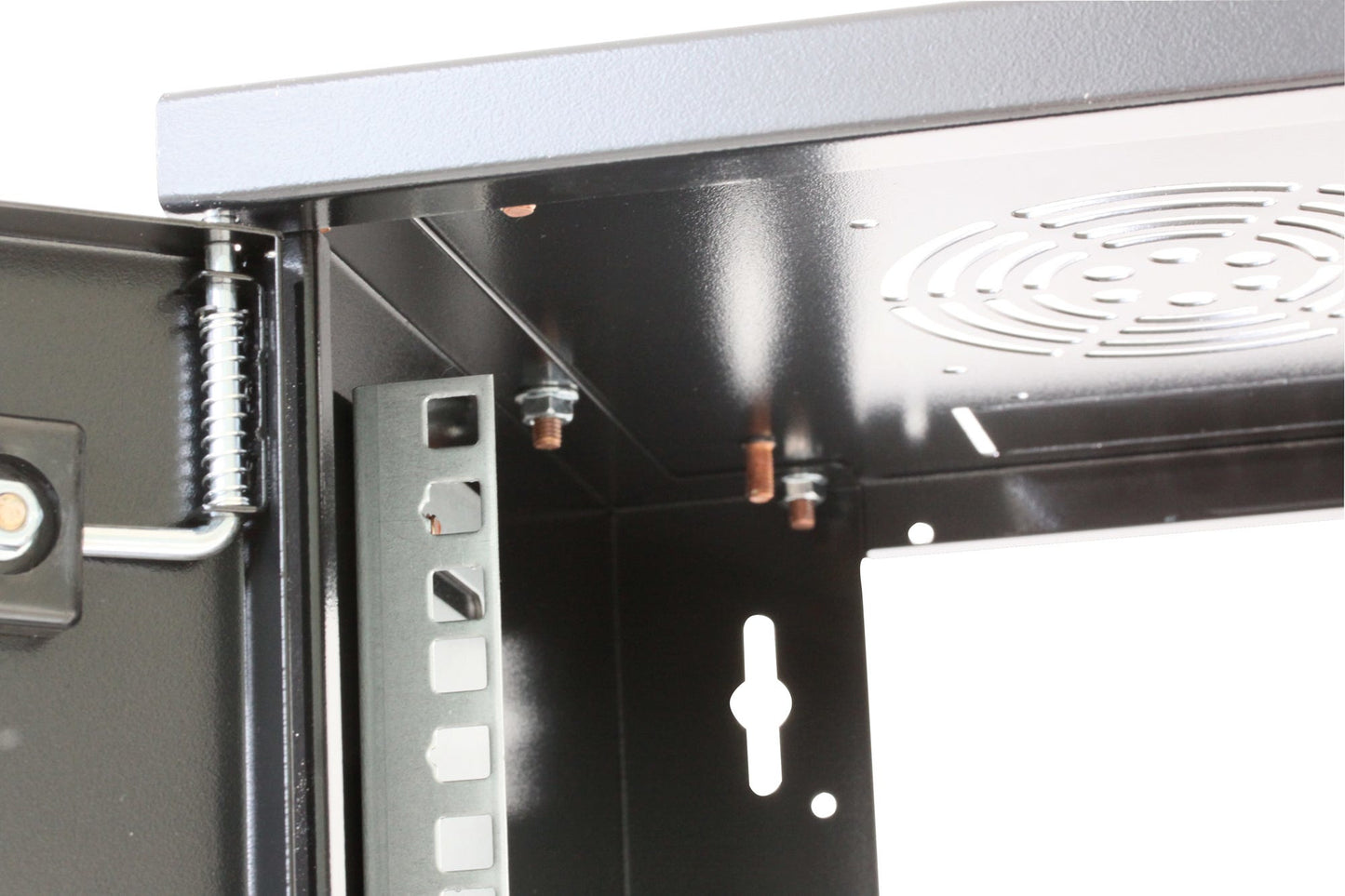 Intellinet 10" Network Cabinet - Wall Mount (Standard), 6U, 300mm Deep, Black Rack