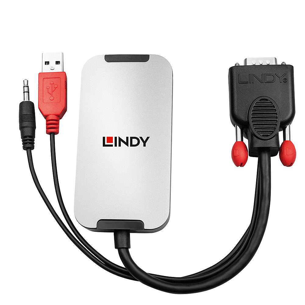 Lindy VGA to DisplayPort 1.2 Converter Cable