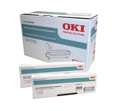 OKI 46490623 Cyan Toner Cartridge (6K pages, OKI ES 5432)