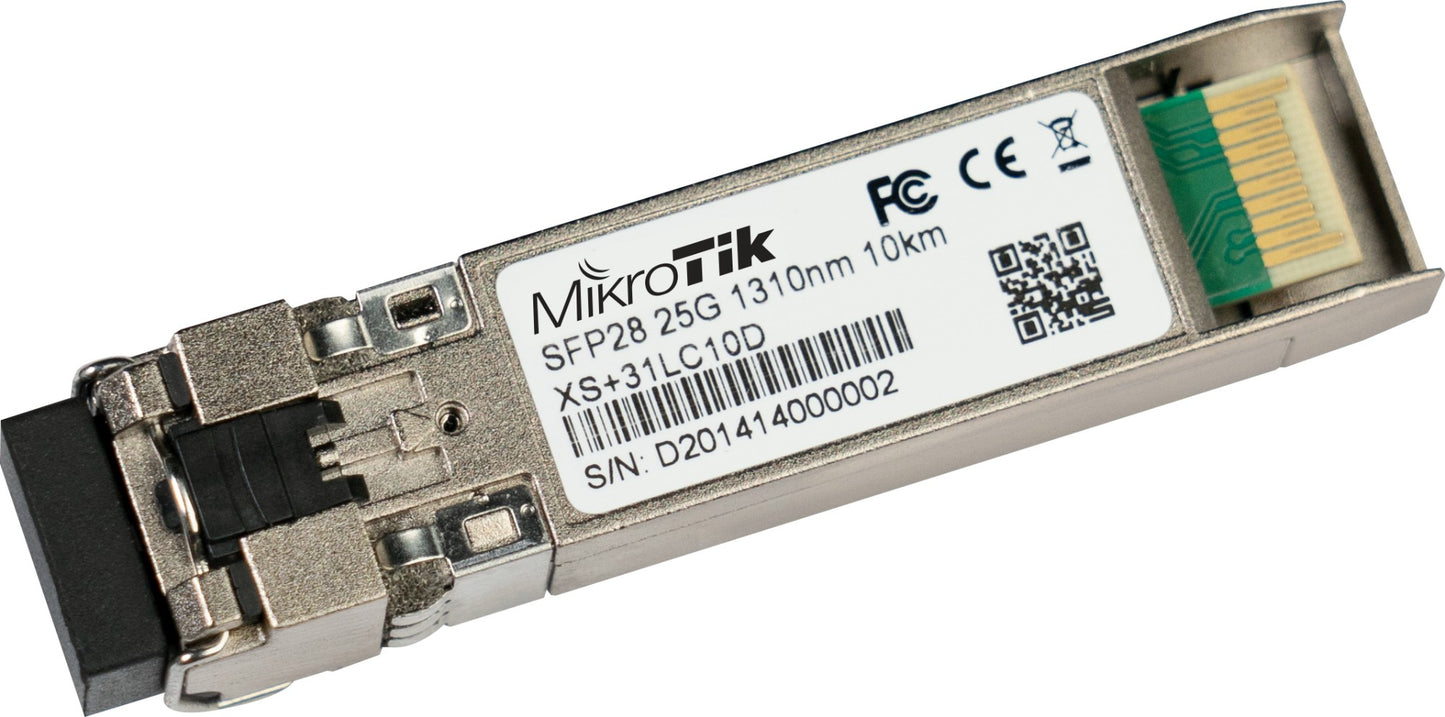 Mikrotik XS+31LC10D network transceiver module Fiber optic Networking